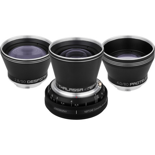 Lomography Neptune Convertible Art Lens System for Canon EF (Silver)
