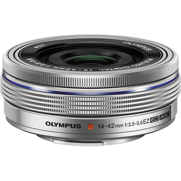 Olympus 14-42mm f3.5-5.6 EZ M.Zuiko Lens (Silver)