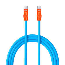 Newell USB-C – USB-C 100 W cable, 2 m, silicone, blue-orange