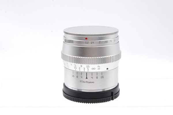 Pre-Owned - TTArtisan 50mm f/1.2 Lens for Sony E (Silver) APS-C Format