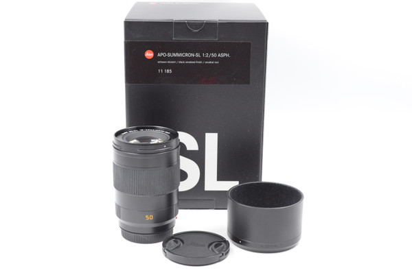 Pre-Owned Leica - Summicron 50mm f/2 SL ASPH APO 2YEARS ACCIDENTAL DAMAGE WARRANTY
