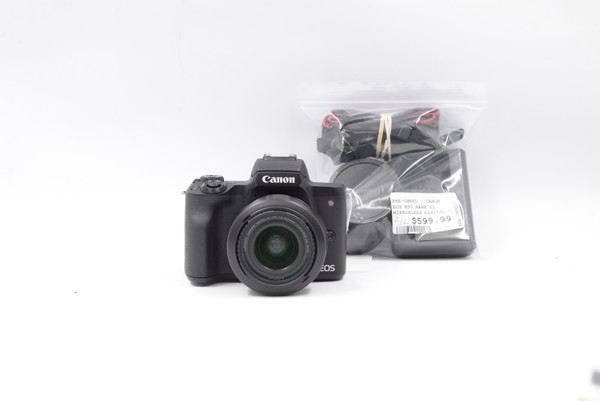 Pre-Owned - Canon EOS M50 Mark II Mirrorless Digital Camera with 15-45mm Lens (Black)