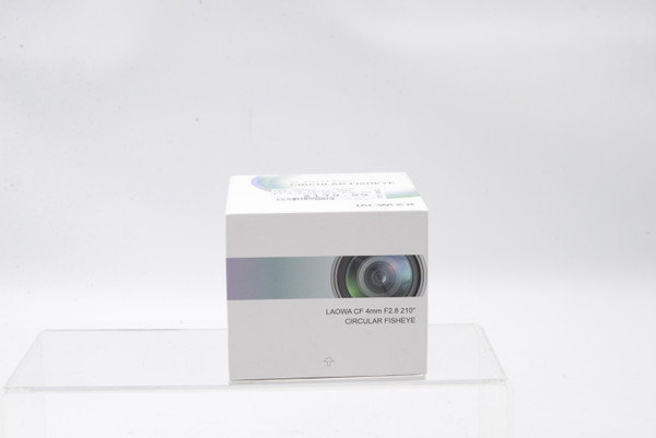 Pre-Owned - Venus Optics Laowa 4mm f2.8 Fish Eye for Fuji X, IN THE BOX