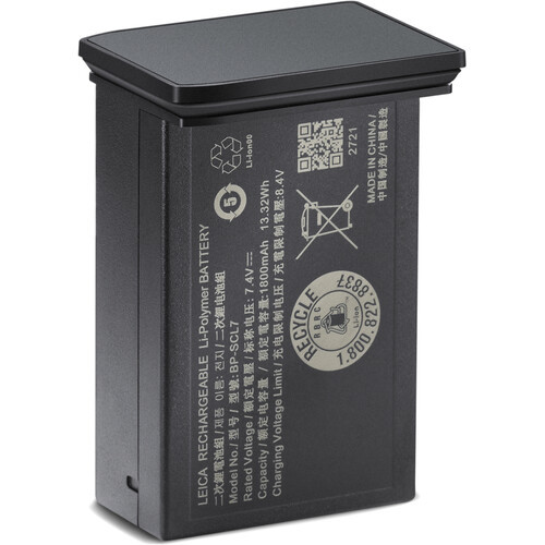 Leica - BP-SCL7 Lithium-Ion Battery (Metal Gray)