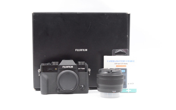 Pre-Owned - Fujifilm X-T30 ii Mirrorless Digital Camera with XC15-45 mm Lens