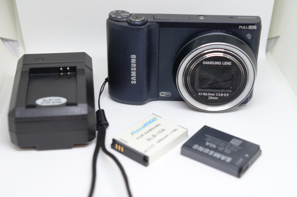 Pre-Owned - Samsung WB800F Smart Digital Camera (Cobalt Black)