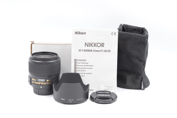 Open Box - Nikon AF-S FX 35mm f/1.8G ED