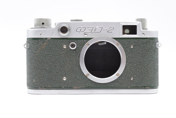*AS-IS* - FED-2 Rangefinder Soviet 35mm Film Camera (Body Only)