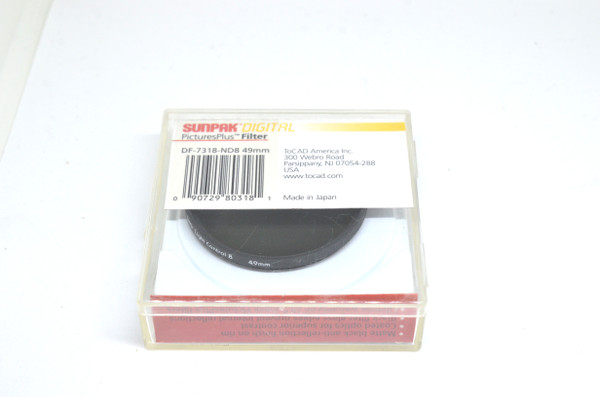 Pre-Owned - Sunpak ND8 49mm Filter