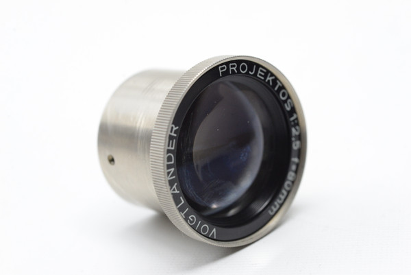 Pre-Owned - Voigtlander Projektos 80mm f2.5 projector lens Buble bokeh. Made In Germany