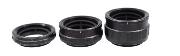 Pre-Owned - Pentax M42 Screw Mount Macro Extension Tube Set I II & III w/ Case