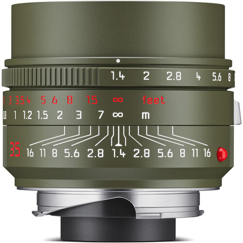 Leica - Summilux-M 35mm f/1.4 ASPH. Lens (Leica M, Safari Green)