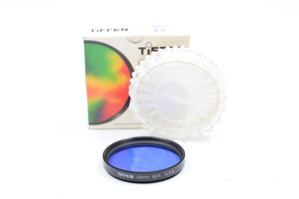 Pre-Owned - Tiffen 80A 49mm Filter
