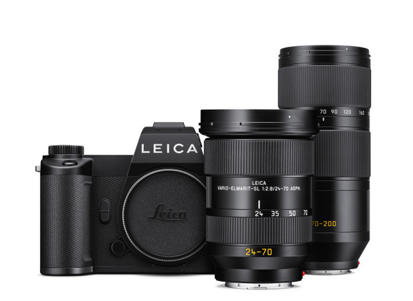 Leica - SL3-P Mirrorless Camera with 24-70mm & 70-200mm Lenses