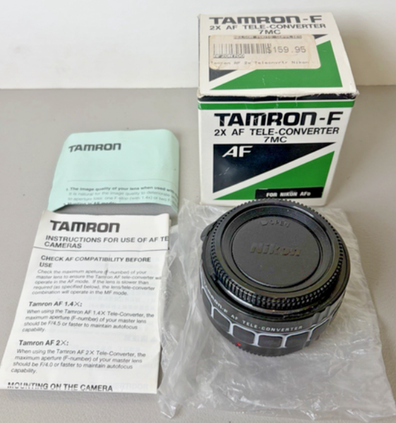 Tamron - 2X Tele-converter AF 7MC For Nikon AF