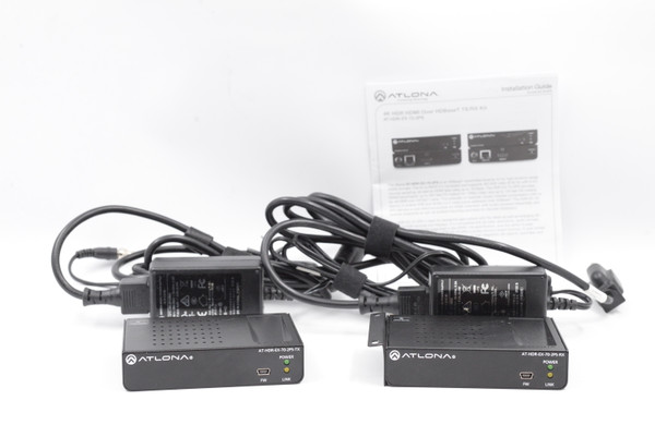 Pre-Owned - Atlona 4K HDR HDMI Over HDBaseT TX/RX Kit
