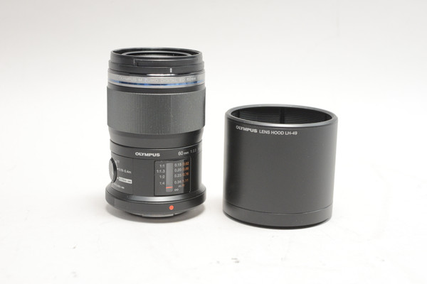 Pre-Owned - Olympus 60mm F/2.8 Macro M.Zuiko Digital ED Lens (Black)