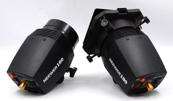 Pre-Owned - (2) Neewer C-180 Studio Strobe Lights
