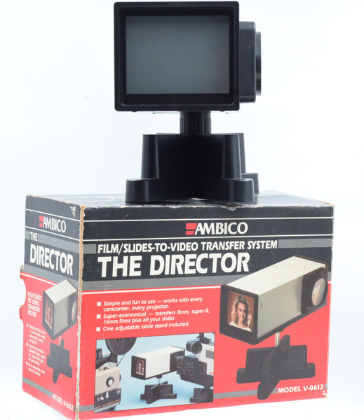 Pre-Owned - Ambico V-0612 The Director Film/Slides-To-Video Transfer System Converter In Box