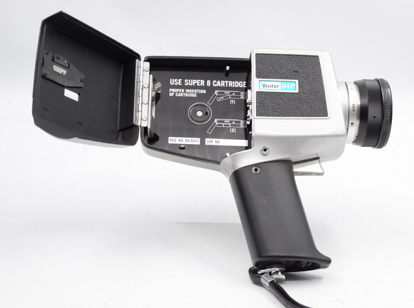 Pre-Owned - Vivitar 84P Super 8mm w/ Vivitar Cine Zoom f/1.8, 9-36 mm