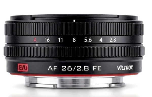 Viltrox 26mm f/2.8 EVO Pancake Lens For Sony E
