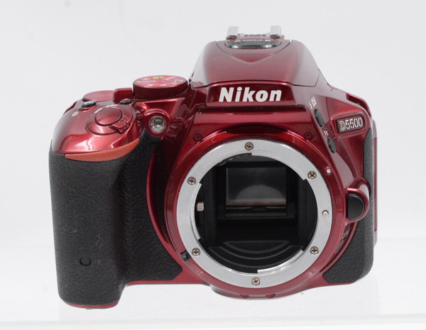Pre-Owned - Nikon D5500 DSLR Camera (Body Only, Red)