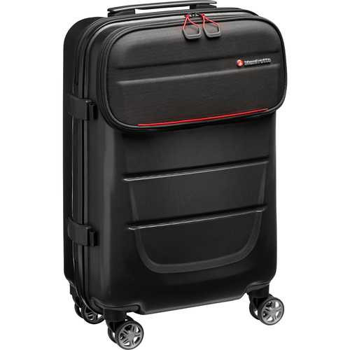 Pre-Owned - Manfrotto Pro Light Reloader Spin-55 Camera Roller Bag (Black)