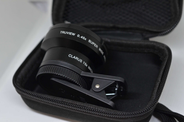 Pre-Owned - Xenvo Truview 0.45x Super Wide Angle Lens & 15x Macro Lens for Smartphone