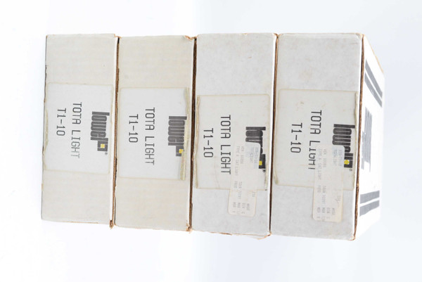 Pre-OPre-Owned - (4) Lowel Tota Lights T1-10wned - (4) Lowel Tota Lights T1-10