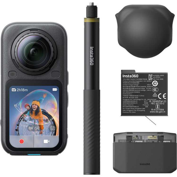 Insta360 X6 Essentials Bundle Midnight Black