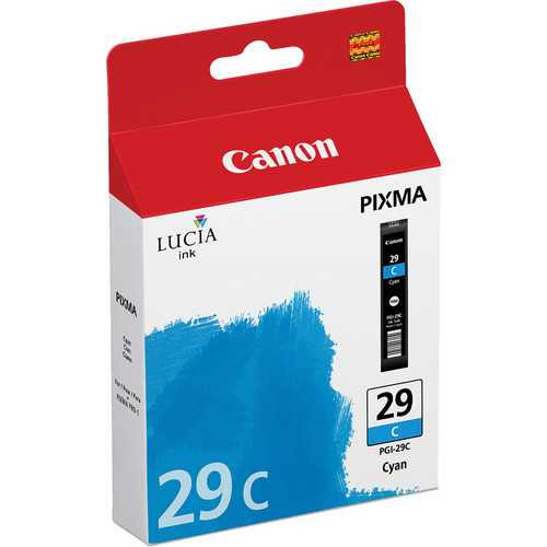 Canon PGI-29 Cyan Ink Cartridge For Pixma PRO-1