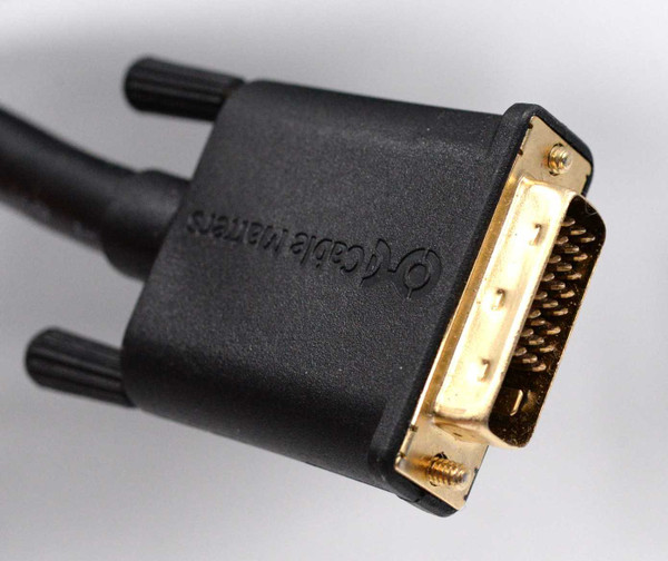 Pre-Owned - Cable Matters DVI Cable. Male to Male - 25Ft
