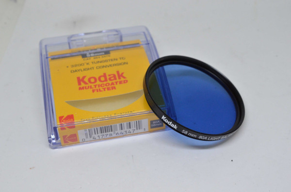 Pre-Owned - Kodak 80A Light Balancing 58mm