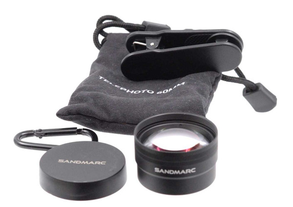 Pre-Owned - SANDMARC Telephoto 60mm Lens + Lens Case for iPhone 13 Pro