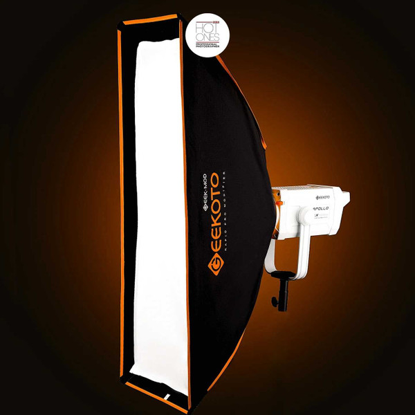 Geekoto GEEK-MOD SQ36 36 x 12-Inch Fold-Flat Rapid-Deploy Strip Softbox