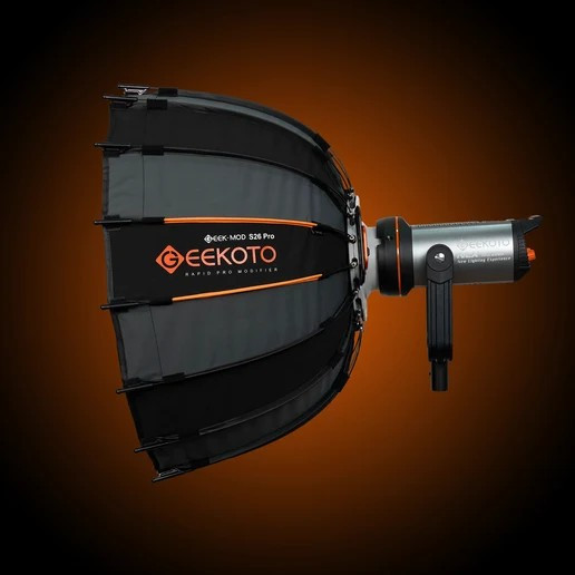 Geekoto GEEK MOD S26 PRO V2 26-Inch Fold-Flat Rapid-Deploy Deep Softbox