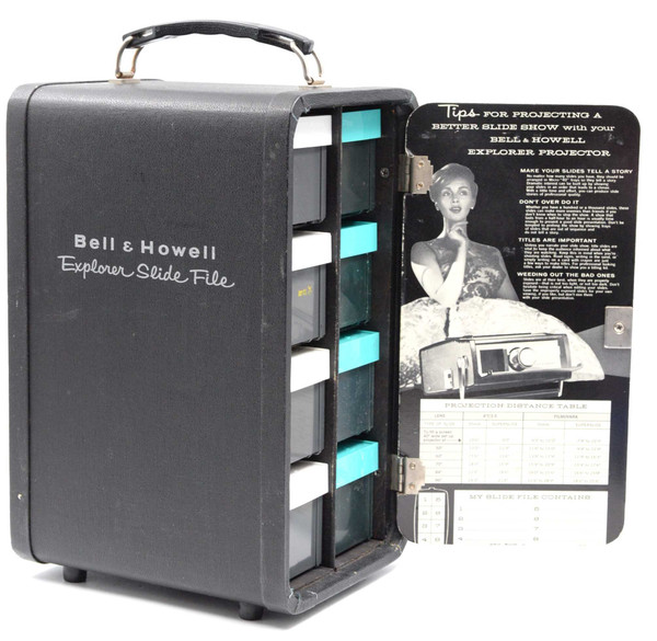 Pre-Owned - Bell & Howell Slide Projector Explorer 742-744 BUNDLE