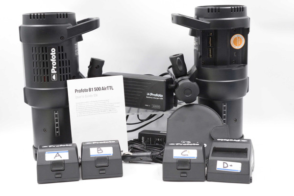Pre-Owned - Profoto B1 500 Air Battery-Powered 2-Light Location Kit
