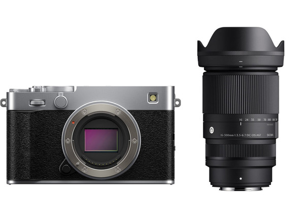 Fujifilm X-M5 Mirrorless Camera (Black) with Sigma 16-300mm f/3.5-6.7 DC OS Contemporary Lens