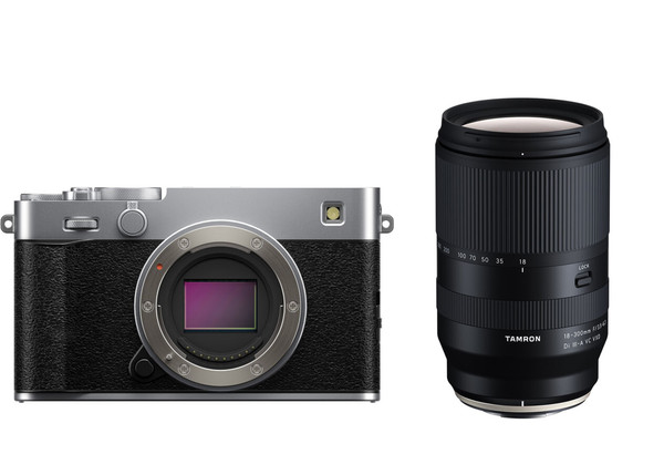 Fujifilm X-M5 Mirrorless Camera (Silver) with Tamron 18-300mm f/3.5-6.3 Di III-A VC VXD Lens
