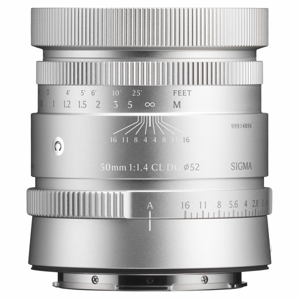 Sigma - 50mm f/1.4 CL DG I Series Contemporary Lens (Silver, L Mount)