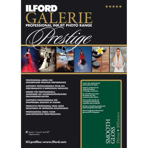 Ilford - Galerie Prestige Smooth Gloss 4X6" 310Gsm 100Sh