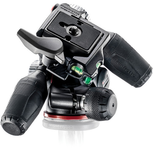 Manfrotto - MHXPRO3W X-PRO 3-Way Head with Retractable Levers and Friction Controls (Black)