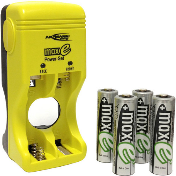 Ansmann Max e Power Set Battery Charger and Batteries