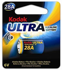 Kodak Ultra 6V 4LR44 (28A) Alkaline Battery