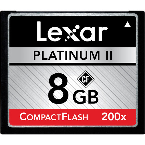 8GB Platinum II 200X Compactflash
