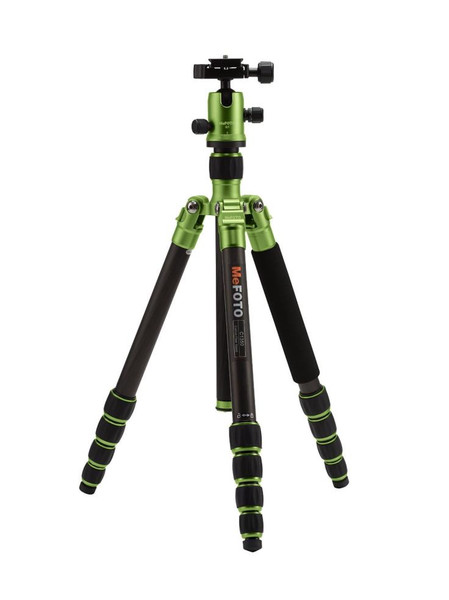 C1350Q1G RoadTrip Carbon Fiber Tripod Kit - Green