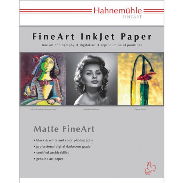 Hahnemuhle William Turner 310 Deckle Edge Matte FineArt Paper (8.5 x 11", 25 Sheets)