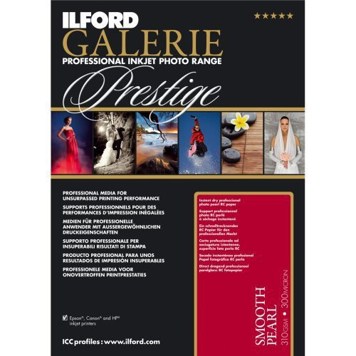 Ilford - GALERIE Prestige Smooth Pearl 5x7 Inches, 100 Sheet Pack 2001744