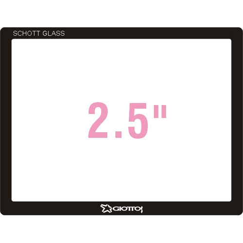 Pro Optical Glass Screen Protector 2.5" Fits Leica